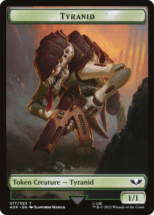 Tyranid (T40K-017) - Warhammer 40,000 Tokens