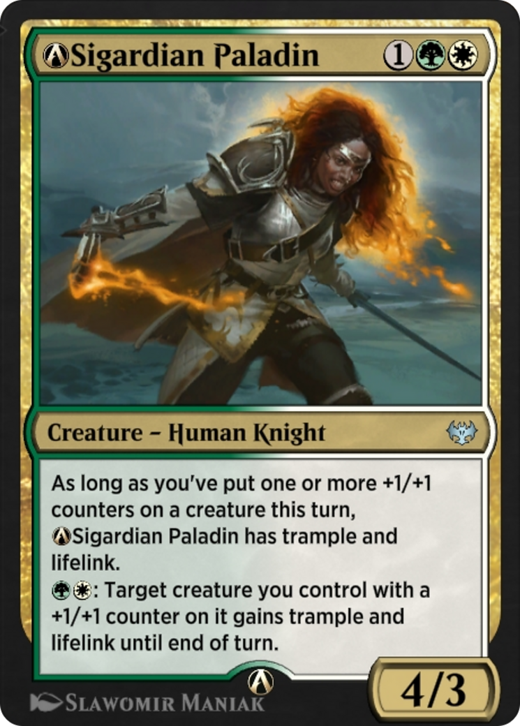 A-Sigardian Paladin (VOW-A-247) - Innistrad: Crimson Vow