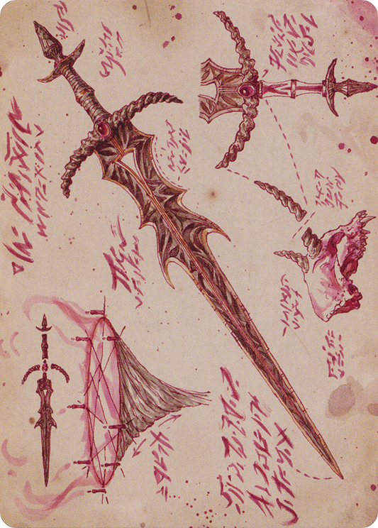 Blackblade Reforged // Blackblade Reforged (ABRO-056) - The Brothers' War Art Series (Borderless)