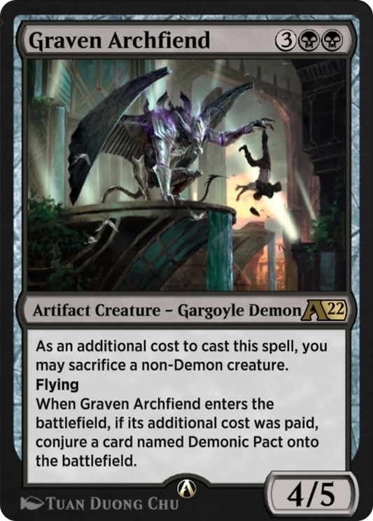 Graven Archfiend (YSNC-007) - Alchemy: New Capenna