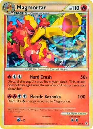 Magmortar 002/95  - Holofoil Miscellaneous Cards & Products - Promo