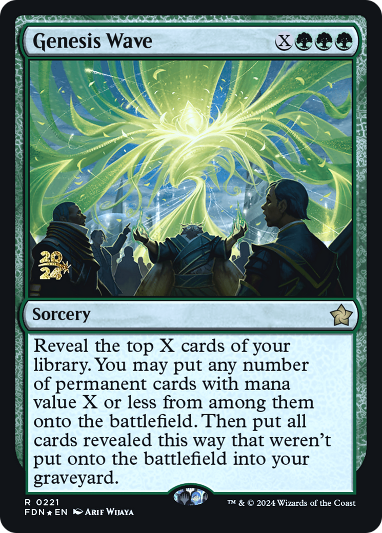 Genesis Wave [Foundations Prerelease Promos]