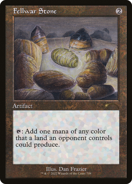 Fellwar Stone (SLD-708) - Secret Lair Drop Etched Foil