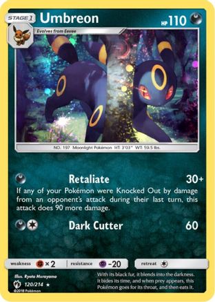 Umbreon 120/214  - Holofoil Blister Exclusives - Promo