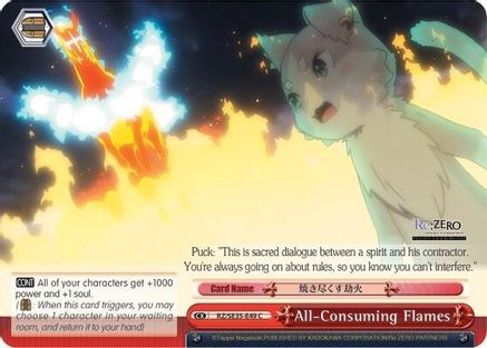 All-Consuming Flames (RZ/SE35-E49 U) - Re:ZERO: The Frozen Bond