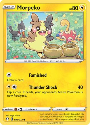 Morpeko (035) 035  Shining Fates - Common