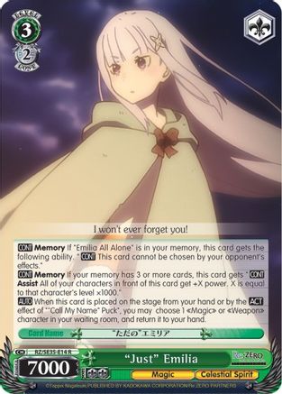 "Just" Emilia (RZ/SE35-E14 R) - Re:ZERO: The Frozen Bond