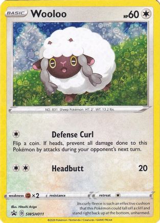 Wooloo SWSH011  - Holofoil Miscellaneous Cards & Products - Promo