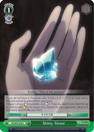 Shiny Stone (RZ/SE35-E38 U) - Re:ZERO: The Frozen Bond