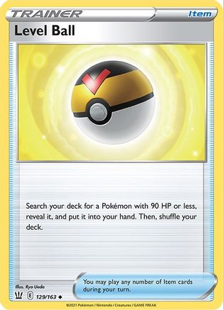 Level Ball 129  SWSH05 Battle Styles - Uncommon
