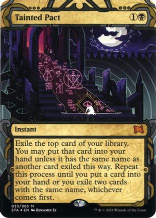 Tainted Pact (Foil Etched) [Strixhaven: School of Mages Mystical Archive]