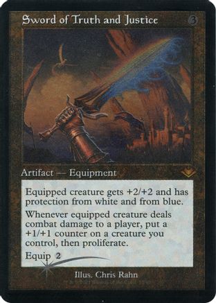 Sword of Truth and Justice (Retro Foil Etched) [Modern Horizons]
