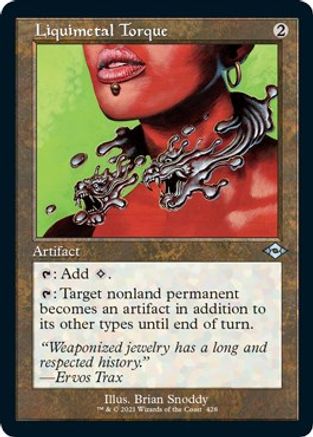 Liquimetal Torque (Retro Foil Etched) [Modern Horizons 2]