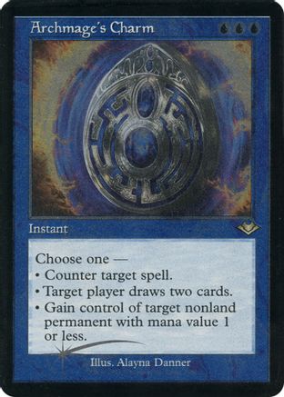 Archmage's Charm (Retro Foil Etched) [Modern Horizons]