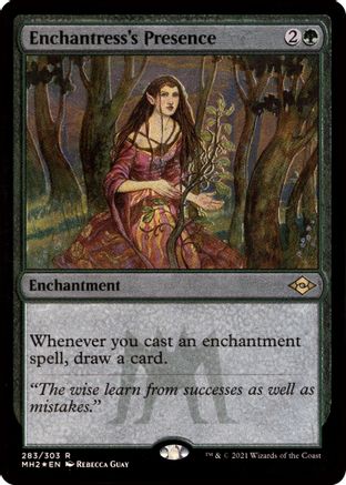Enchantress's Presence (Foil Etched) [Modern Horizons 2]