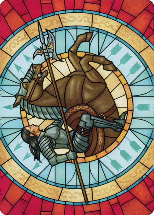 Tori D'Avenant, Fury Rider // Tori D'Avenant, Fury Rider (ADMU-078) - Dominaria United Art Series (Borderless) Foil