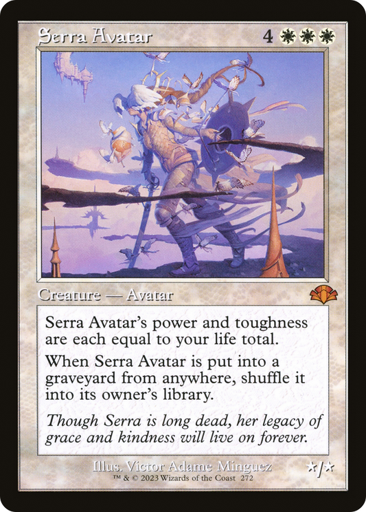 Serra Avatar (Retro Frame) (DMR-272) - Dominaria Remastered