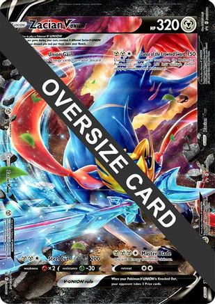 Zacian V-UNION  - Holofoil Jumbo Cards - Promo