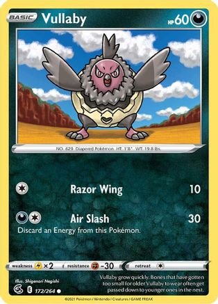 Vullaby 172  SWSH08 Fusion Strike - Common