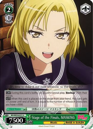 Stage of the Finals, MASKING (BD/WE34-E21 U) - Morfonica x RAISE A SUILEN