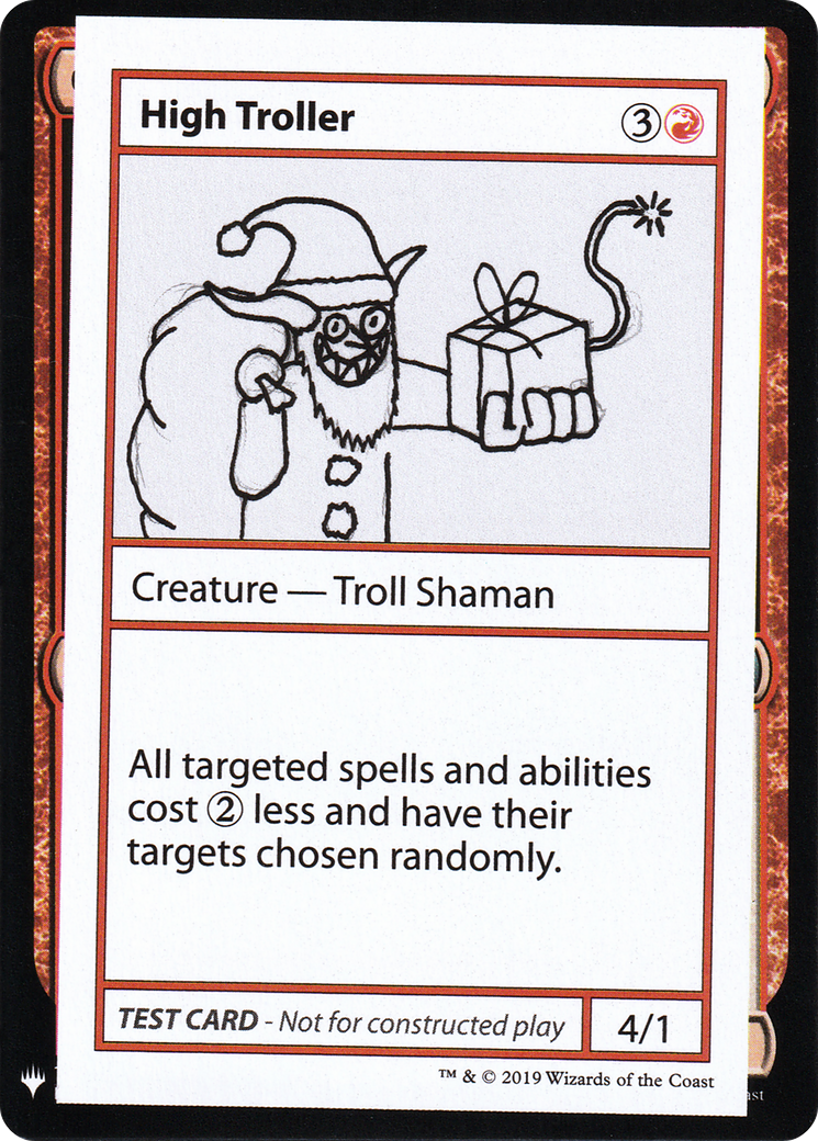 High Troller [Mystery Booster Playtest Cards]