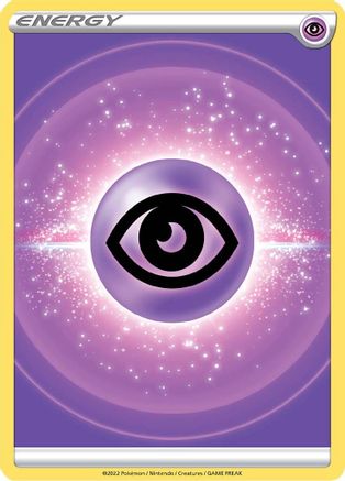 Psychic Energy (2022 Unnumbered)  - Reverse Holofoil SWSH09 Brilliant Stars - Common