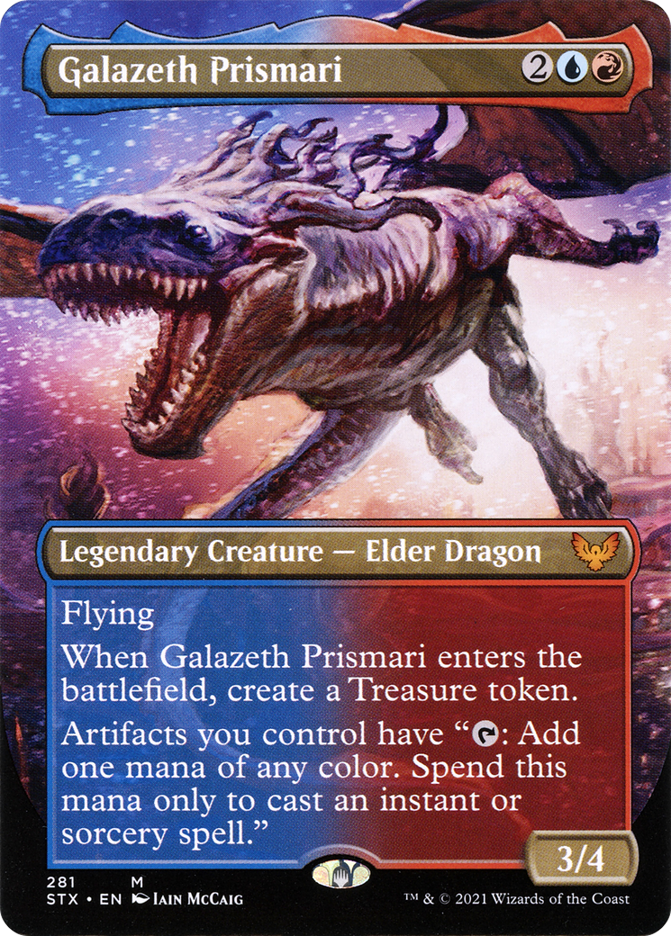 Galazeth Prismari (Borderless Alternate Art) [Strixhaven: School of Mages]