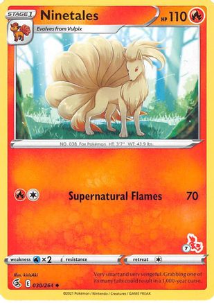 Ninetales 030/264  Battle Academy 2022 - Promo