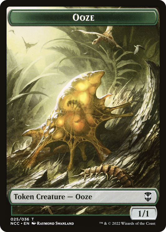 Ooze (TNCC-025) - New Capenna Commander Tokens Foil