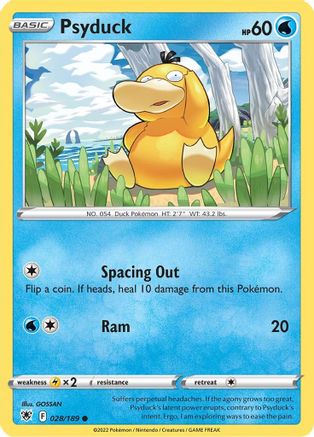 Psyduck 028  - Reverse Holofoil SWSH10 Astral Radiance - Common