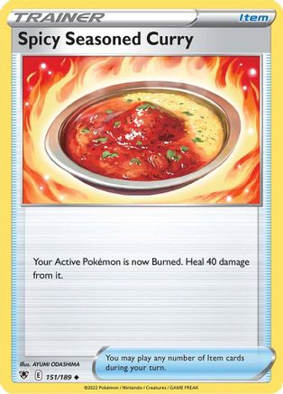 Spicy Seasoned Curry 151  - Reverse Holofoil SWSH10 Astral Radiance - Uncommon