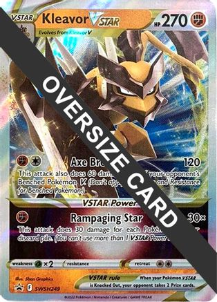 Kleavor VSTAR SWSH249  - Holofoil Jumbo Cards - Promo