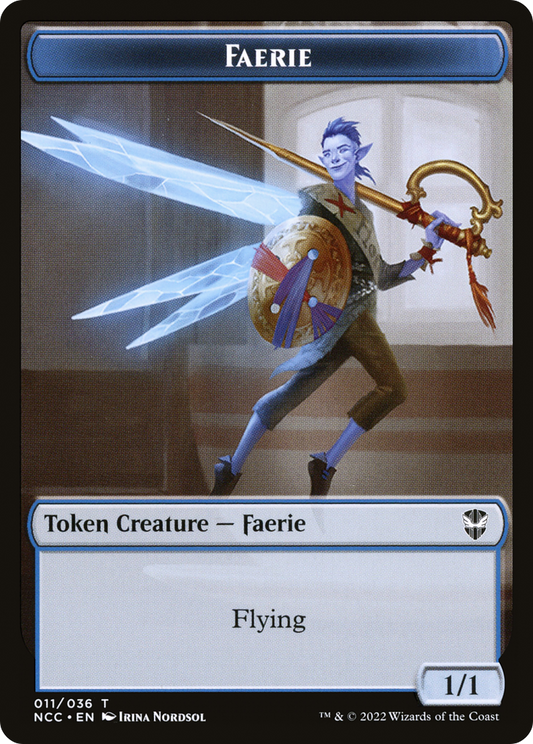 Faerie (TNCC-011) - New Capenna Commander Tokens Foil