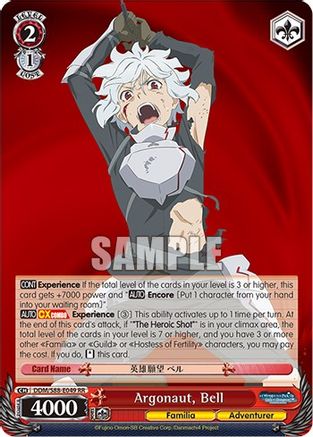 Argonaut, Bell (DDM/S88-E049 RR) - Is it Wrong to Try to Pick Up Girls in a Dungeon?