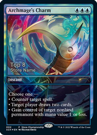 Archmage's Charm (Top 8) (GAME-002) - Game Day & Store Championship Promos Foil