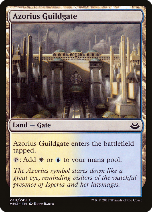 Azorius Guildgate [Modern Masters 2017]