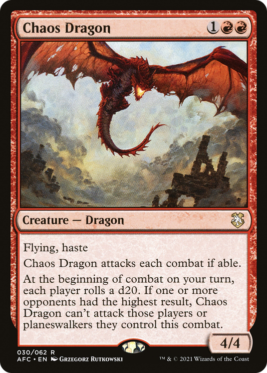 Chaos Dragon [Dungeons & Dragons: Adventures in the Forgotten Realms Commander]