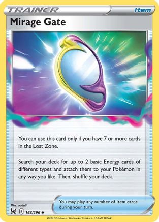 Mirage Gate 163  - Reverse Holofoil SWSH11 Lost Origin - Uncommon