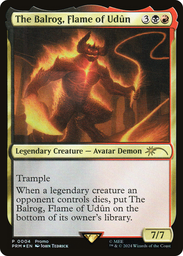 The Balrog, Flame of Udun [Resale Promos]
