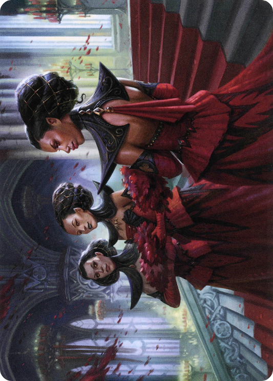 Olivia's Attendants // Olivia's Attendants (AVOW-047) - Crimson Vow Art Series (Borderless)
