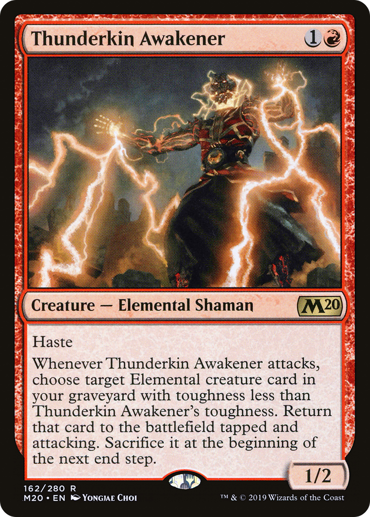 Thunderkin Awakener [Core Set 2020]