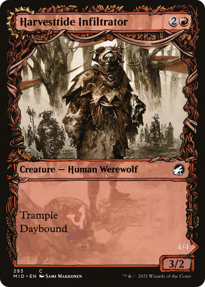 Harvesttide Infiltrator // Harvesttide Assailant (Showcase Equinox) [Innistrad: Midnight Hunt]