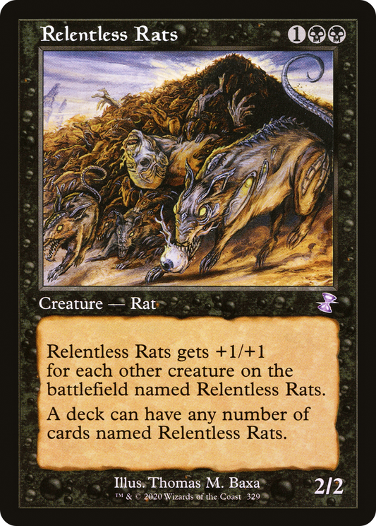 Relentless Rats (Timeshifted) [Time Spiral Remastered]
