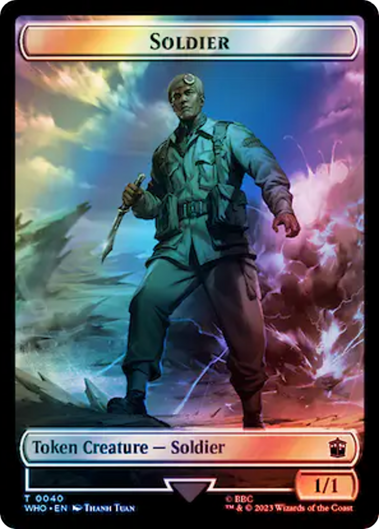 Soldier (TWHO-040) - Doctor Who Tokens Foil