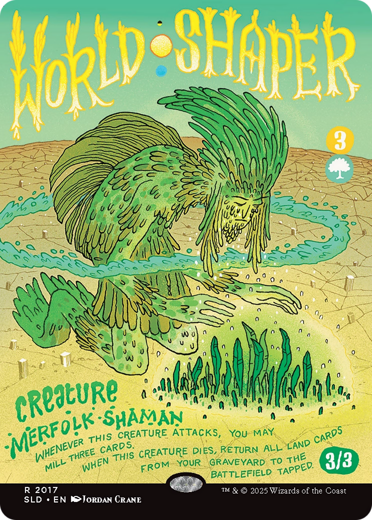 World Shaper (SLD-2017) - Secret Lair Drop (Borderless) Foil