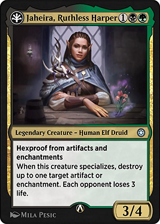 Jaheira, Ruthless Harper (HBG-16B) - Alchemy Horizons: Baldur's Gate