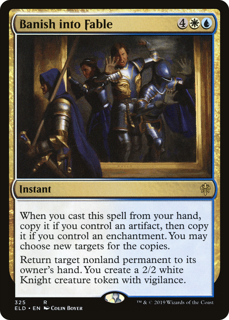 Banish into Fable [Throne of Eldraine]