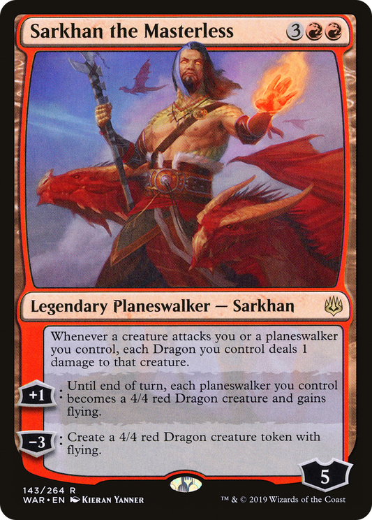 Sarkhan the Masterless [War of the Spark]