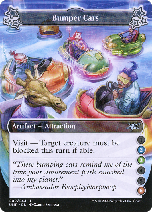 Bumper Cars (2-3-6) (UNF-202) - Unfinity Foil