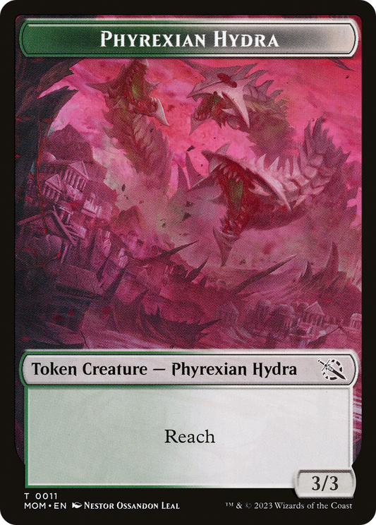 Phyrexian Hydra (TMOM-011) - March of the Machine Tokens Foil